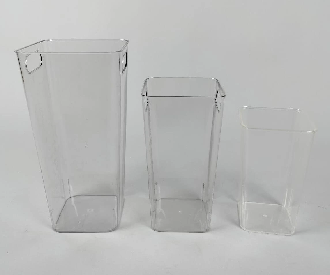PVC Clear Vase Squire Small